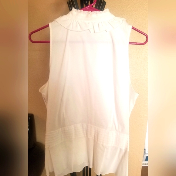 INC. Ruffled Sleeveless - Picture 2 of 3